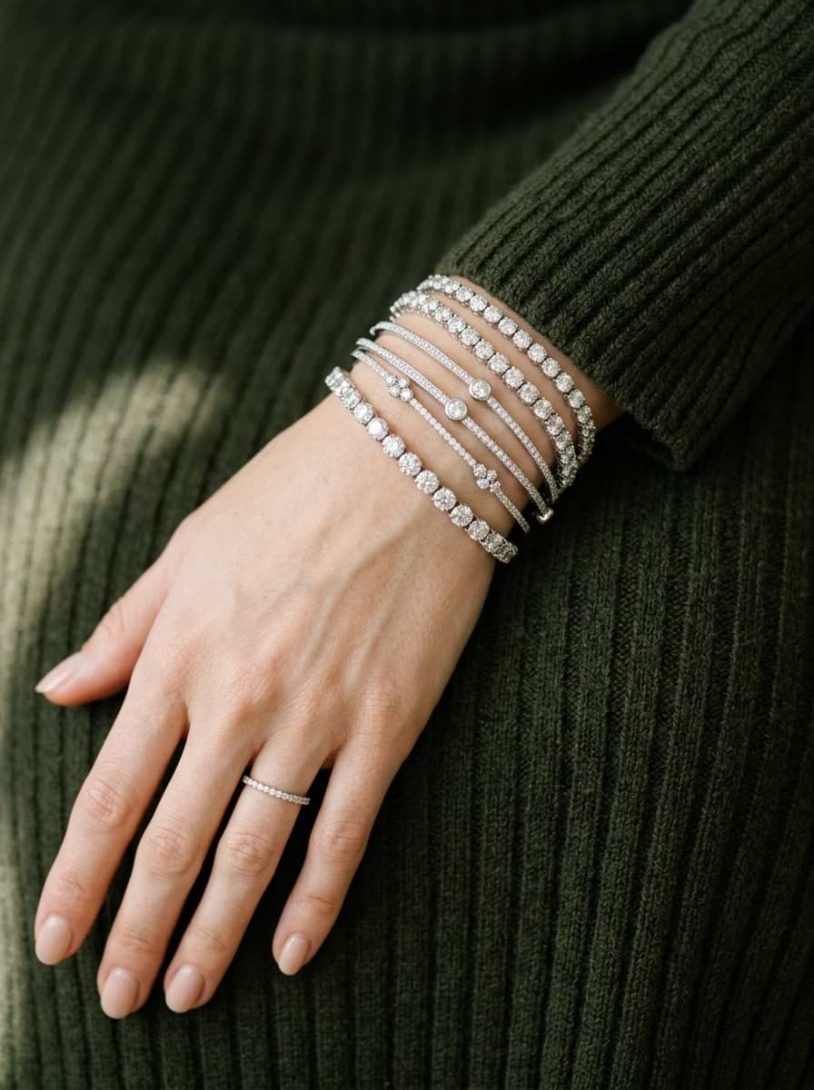 Shop Tennis Bracelets & Bangles